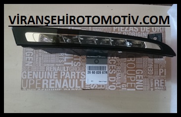 266002887R MEGANE III SAĞ GÜNDÜZ FARI LEDİ